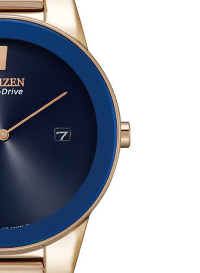 CITIZEN Men's Eco-Drive Stainless Steel Analog Watch AU1066-80L - Image 4