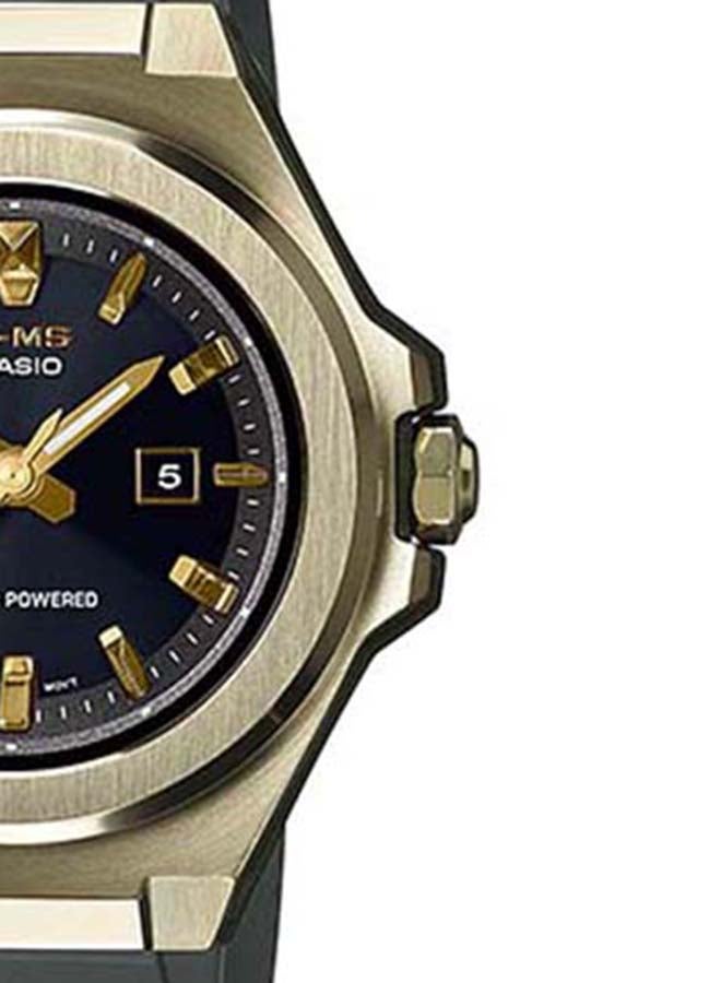 جي شوك ساعة يد جي-شوك رقمية وبعقارب وبسوار من الراتنج طراز MSG-S500G-3ADR للنساء - Image 3