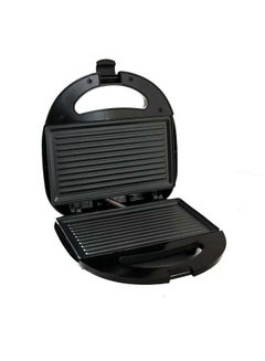 ALSAIF-ELEC Sandwich Maker With Grill Plate 750 W E05328 Black  - Image 1