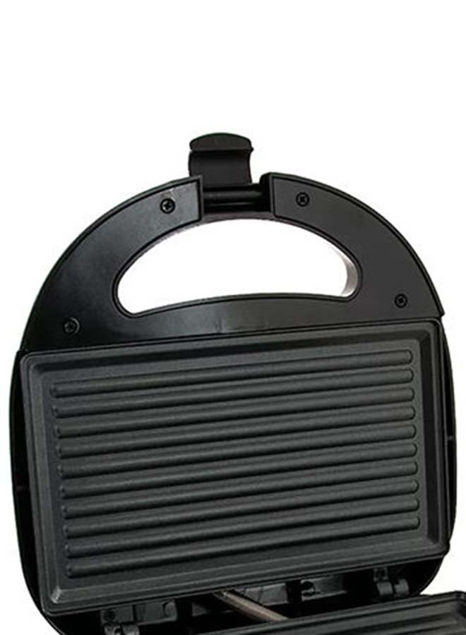 ALSAIF-ELEC - Sandwich Maker With Grill Plate 750 W E05328 Black - Image 1