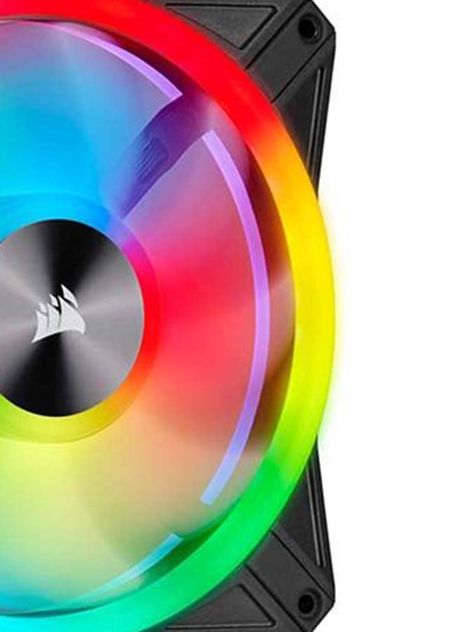 CORSAIR QL Series, QL140 RGB, 140mm RGB LED Fan Black  - Image 4