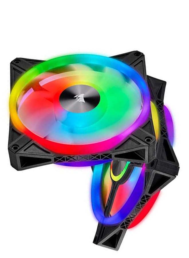 CORSAIR QL Series, QL140 RGB, 140mm RGB LED Fan Black  - Image 5