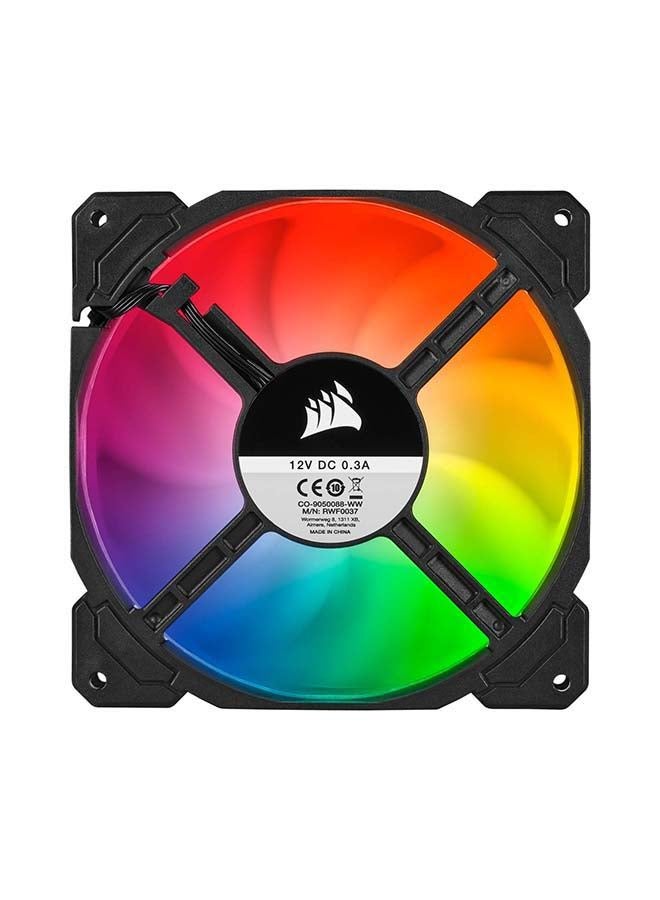 CORSAIR - iCUE SP140 RGB PRO Performance 140mm Dual Fan Kit with Lighting Node Core Black - Image 1