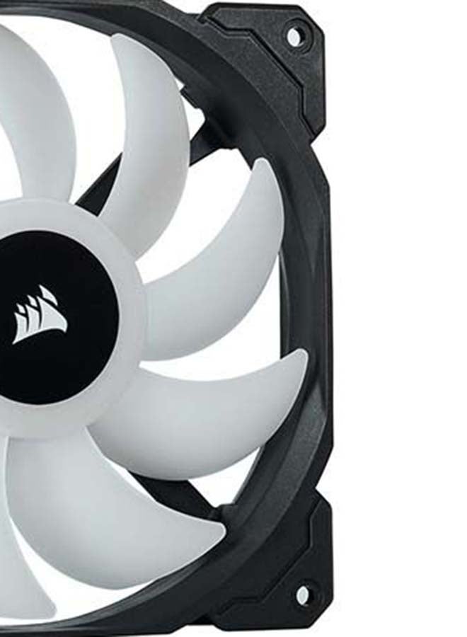 CORSAIR - iCUE SP140 RGB PRO Performance 140mm Dual Fan Kit with Lighting Node Core Black - Image 1