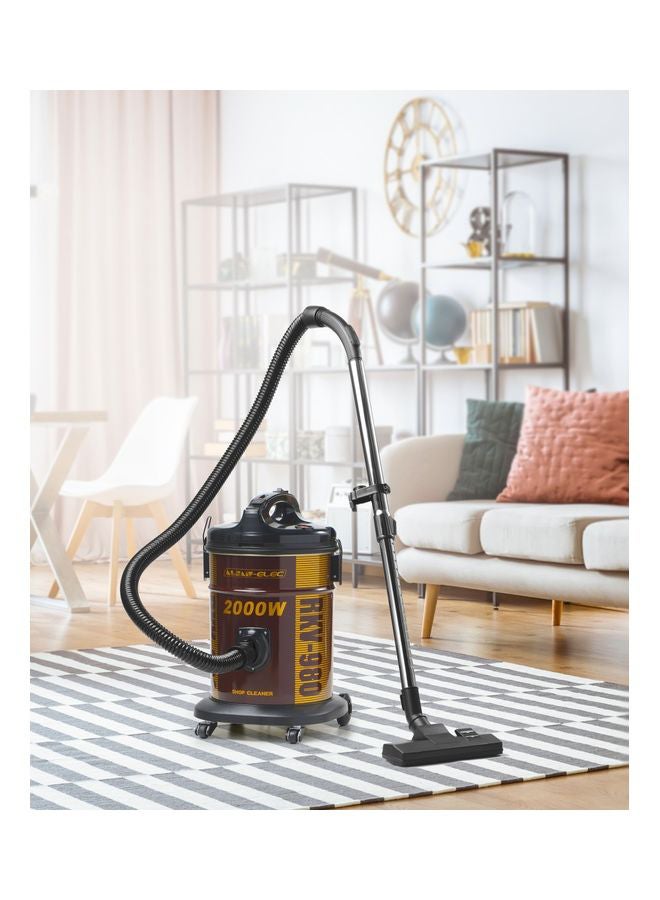 ALSAIF-ELEC Electric Vacuum Shop Cleaner 21 L 2000 W 90560/21R Red  - Image 1
