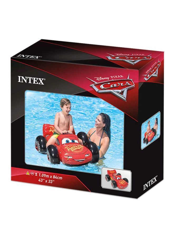 INTEX Disney Pixar Cars Rust-eze Ride-On Float 43x33inch - Image 4