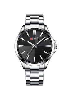 Men's Waterproof Analog Wristwatch 8322 - 45 mm - Silver
