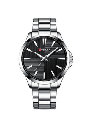 Men's Waterproof Analog Wristwatch 8322 - 45 mm - Silver - v1675093709/N50920153A_1