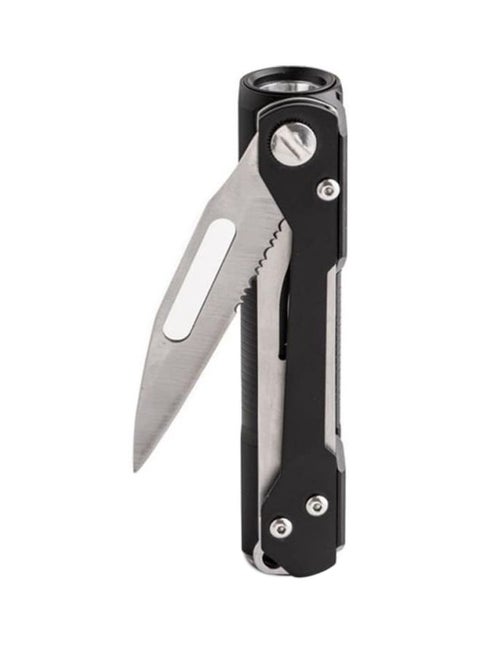 Led Flashlight With Knife