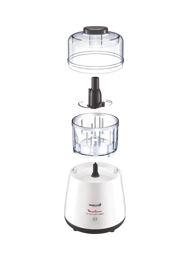 Moulinex - Moulinex La Moulinette Chopper With Blender 1000.0 W DPA241EG white - Image 1