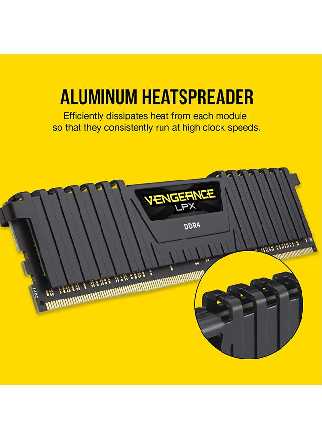 CORSAIR - DDR4 3000MHz C16 XMP 2.0 High Performance Desktop Memory Module Black - Image 1
