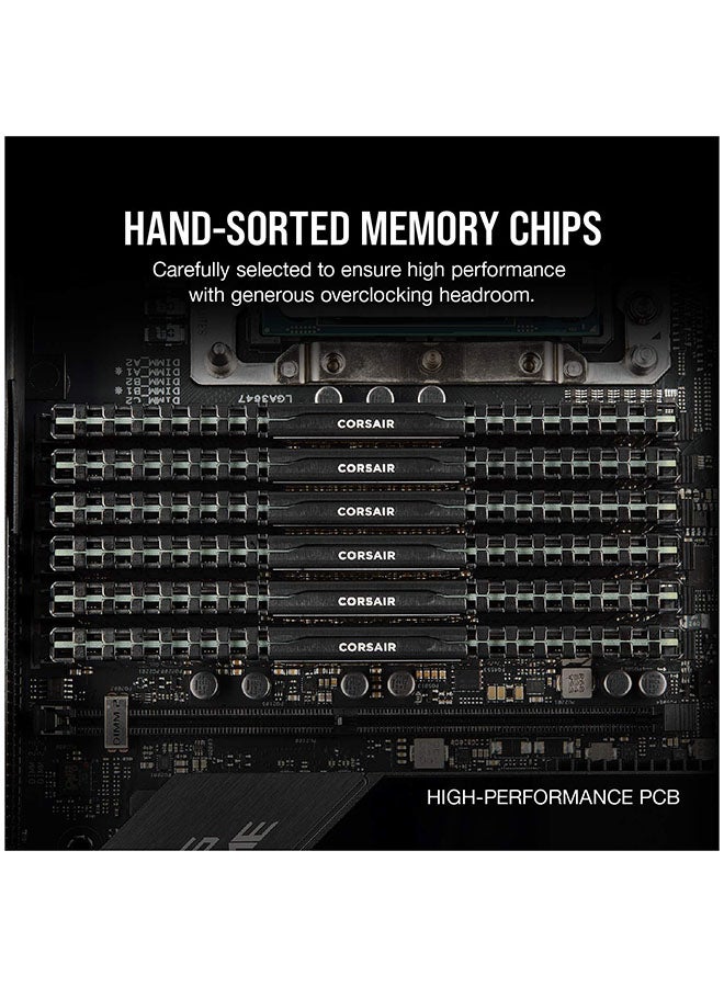 CORSAIR - DDR4 3000MHz C16 XMP 2.0 High Performance Desktop Memory Module Black - Image 1