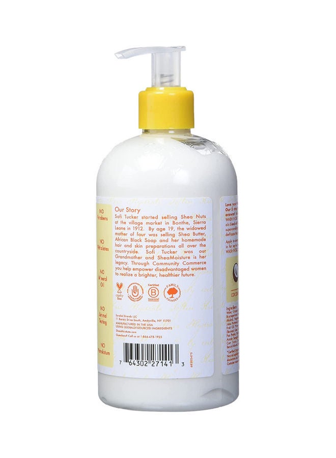 SheaMoisture Coconut Custard Make It Last Wash N' Go Conditioner 384ml - Image 2
