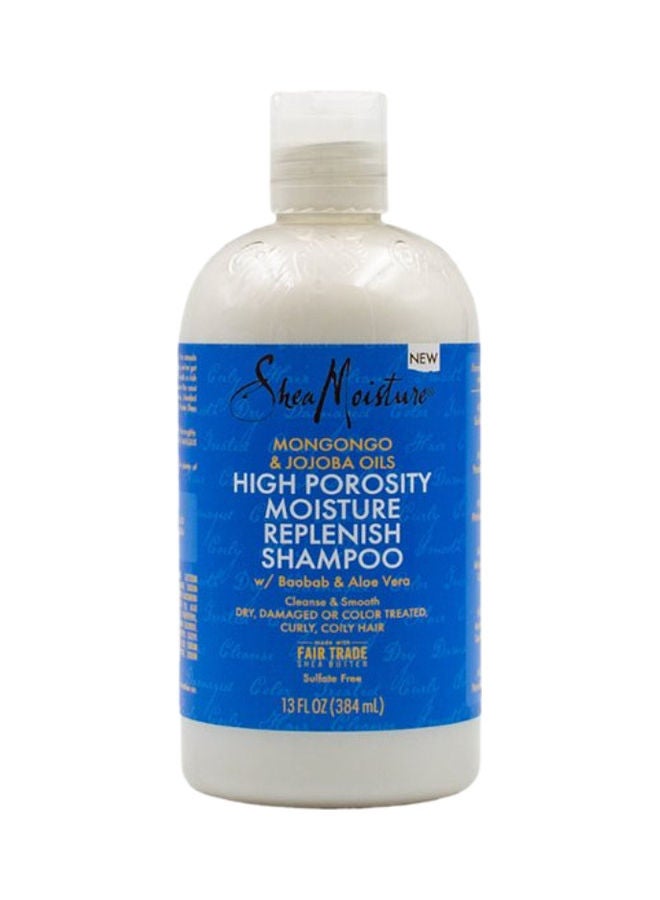SheaMoisture Mongongo & Jojoba Oils High Porosity Moisture Replenish Shampoo 384ml