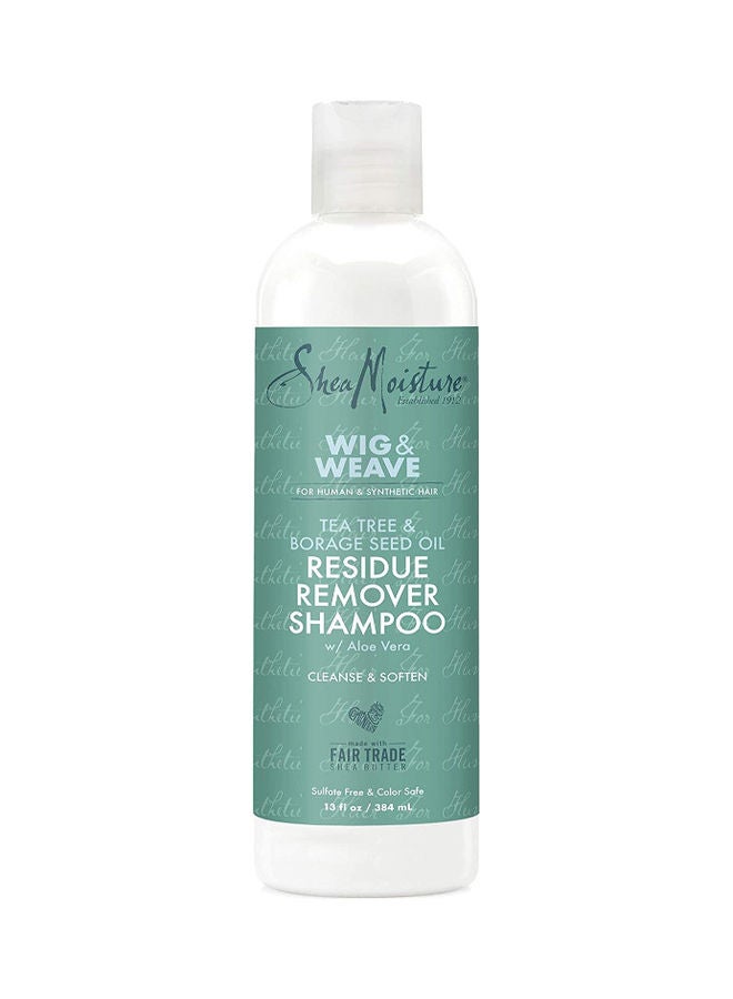 Wig And Weave Tea Tree and Borage Seed Oil Residue Remover Shampoo 384ml