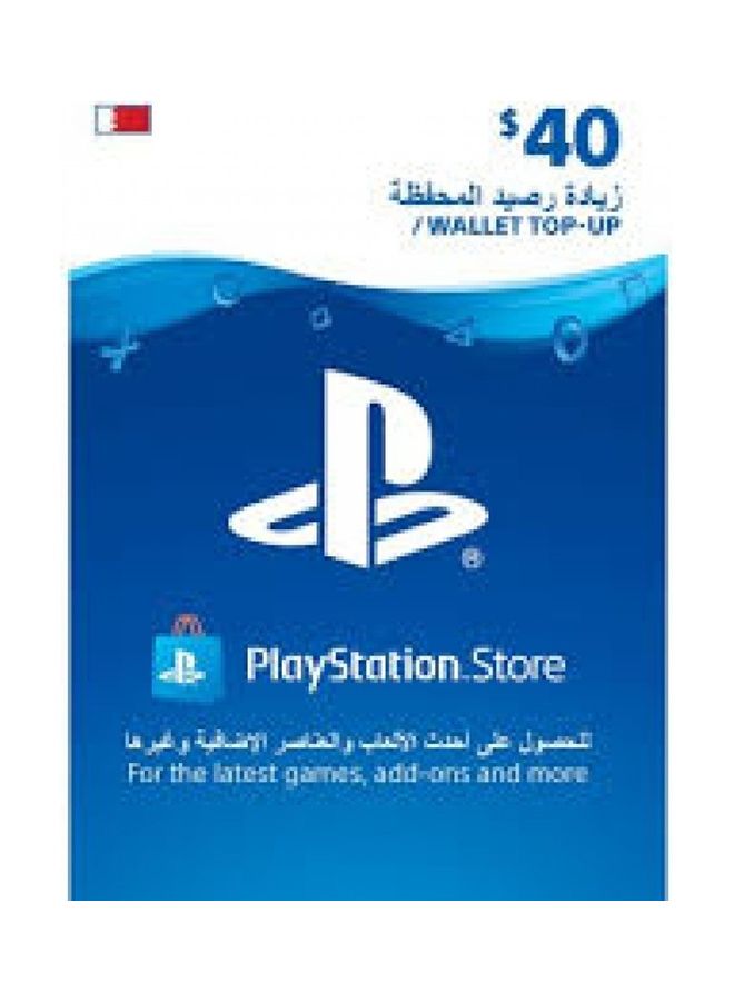Sony PSN BH Store 40$ Gift Card (Delivery via SMS/WhatsApp) 