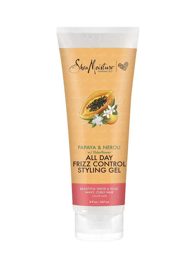 SheaMoisture - Papaya and Neroli All Day Frizz Control Styling Gel 237ml - Image 1