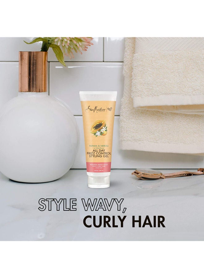 SheaMoisture - Papaya and Neroli All Day Frizz Control Styling Gel 237ml - Image 1
