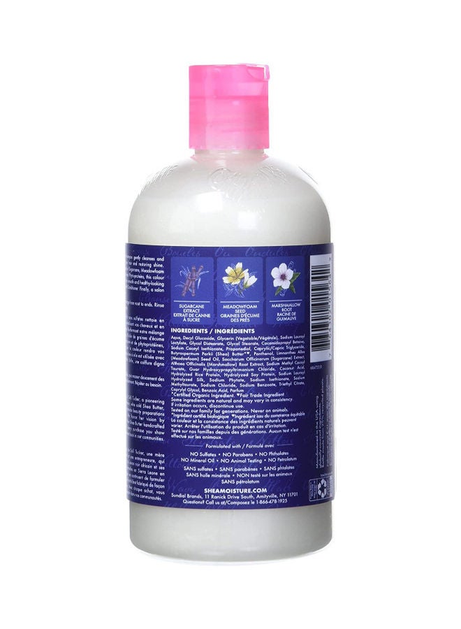 SheaMoisture - Sugarcane Extract and Meadowfoam Miracle Multi Benefit Shampoo 384ml - Image 1