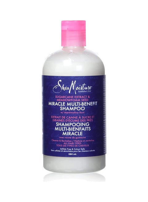 Sugarcane Extract and Meadowfoam Miracle Multi Benefit Shampoo 384ml