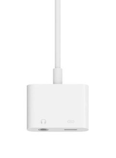 belkin MFi Certified Lightning Charging With  Dual Functionality Adapter For iPhone And iPad Pass Audio Headphones White  - Image 5
