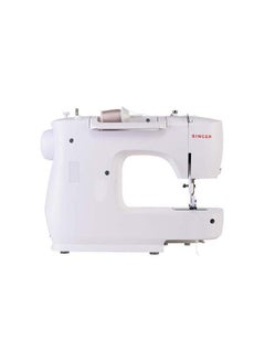 SINGER Portable Sewing Machine, 8 Built-In Stitches, 4 Step Buttonhole, Foot Controller, Stitch Selection Dial, LED Light, Adjustable Stitch Length, Free Arm, Accessories Kit SGM-M2405 White/Silver  - Image 2
