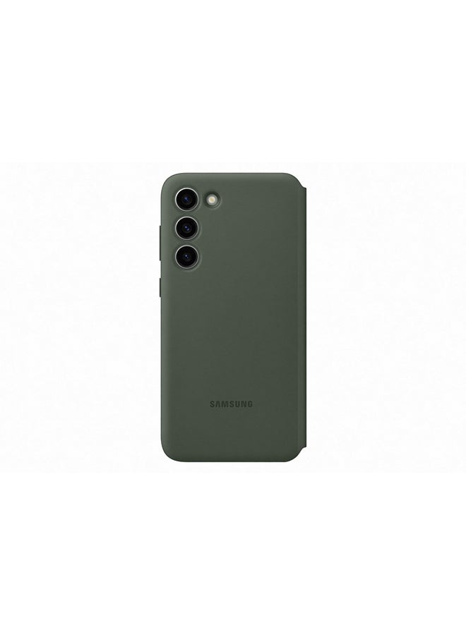 Samsung - S23 Plus Smart View Wallet Case Green - Image 1