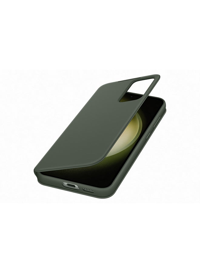 Samsung - S23 Plus Smart View Wallet Case Green - Image 1