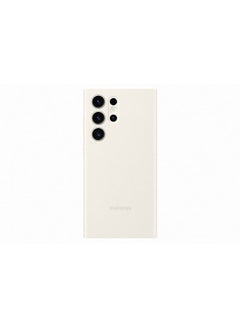 Samsung S23 Ultra Smart View Wallet Case Cream  - Image 3