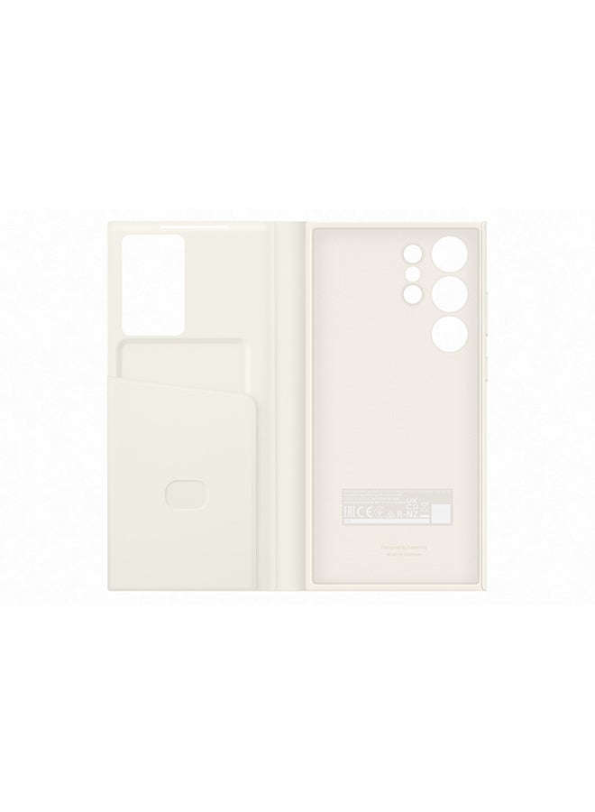 S23 Ultra Smart View Wallet Case Cream - v1675162740/N53377808A_5