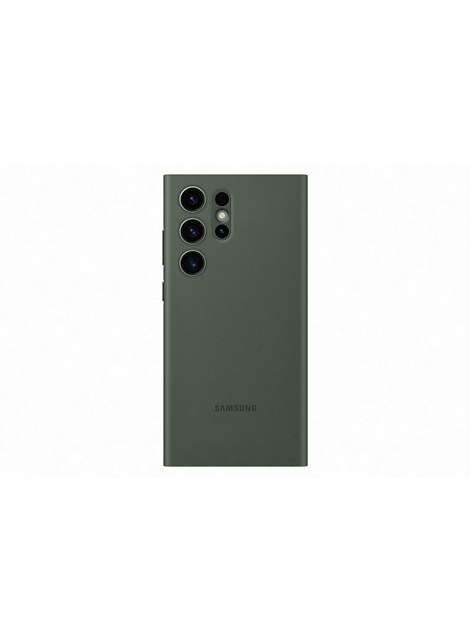 Samsung - S23 Ultra Smart View Wallet Case Green - Image 1