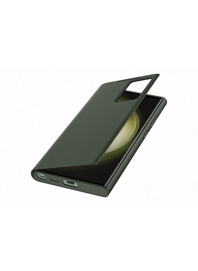 Samsung - S23 Ultra Smart View Wallet Case Green - Image 1