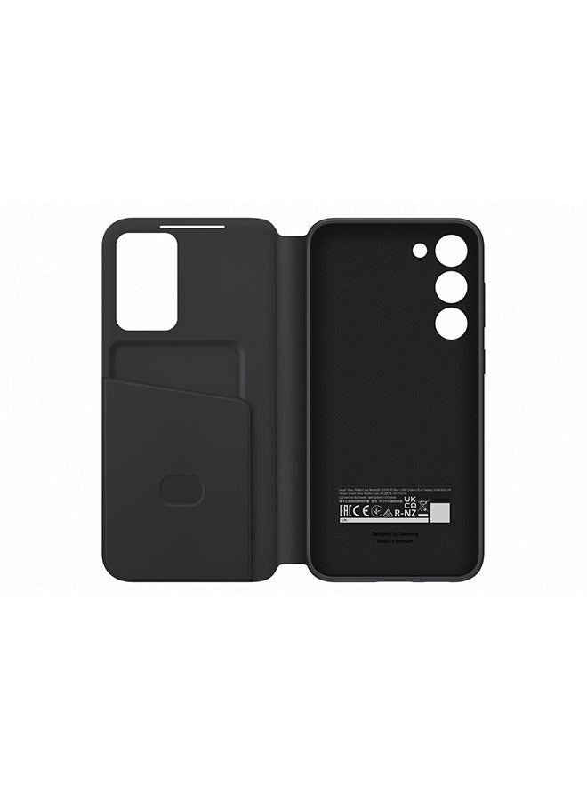 Samsung S23 Plus Smart View Wallet Case Black - Image 5