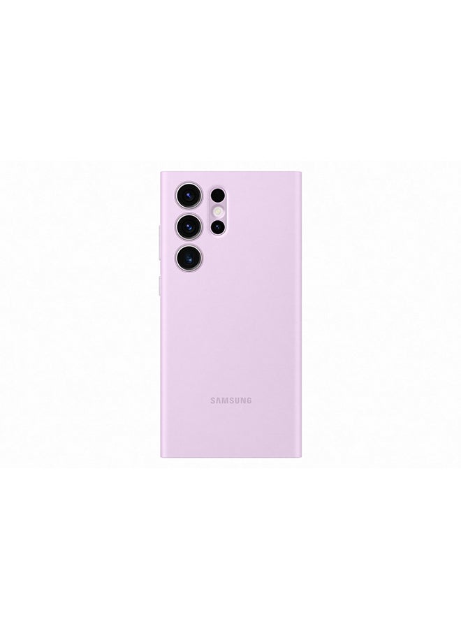 Samsung - S23 Ultra Smart View Wallet Case Lavender - Image 1