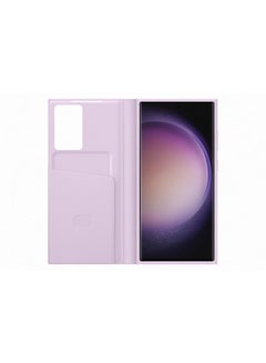 Samsung S23 Ultra Smart View Wallet Case Lavender  - Image 4