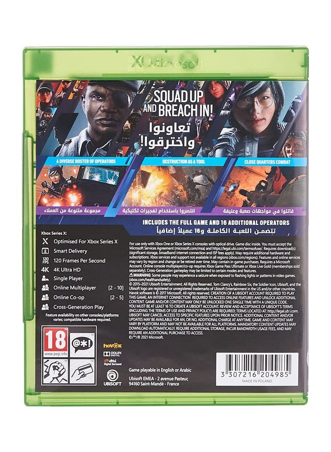 Ubisoft - Tom Clancy'S Rainbow Six Siege Deluxe Edition - Xbox One/Series X - Image 1