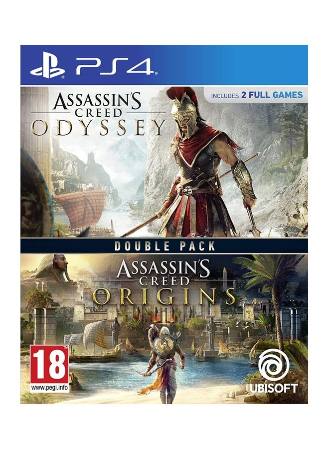 Ubisoft Assassin's Creed Origins + Odyssey Double Pack - PlayStation 4 (PS4) - Image 1