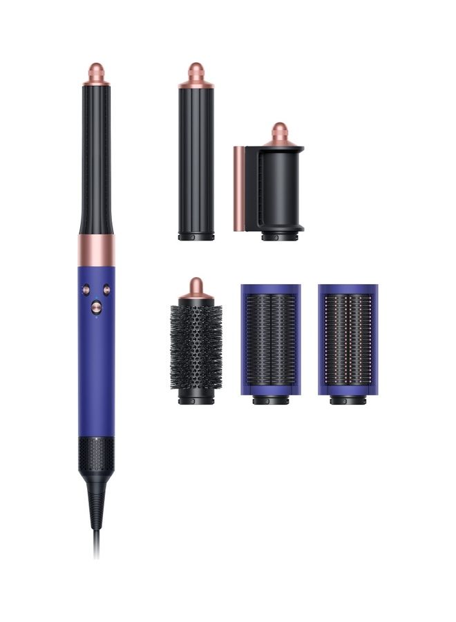 دايسون إصدار خاص من مصفف الشعر المتعدد Dyson Airwrap Complete Long Vinca باللون الأزرق/الوردي أزرق فينكا/ وردي - Image 1