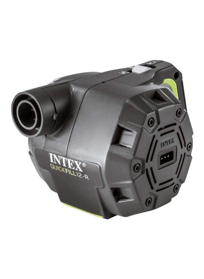 INTEX Quick Fill Rechargeable Electric Pump ( 220 - 240 V ) Grey 5.75x4.5x4.2inch  - Image 3
