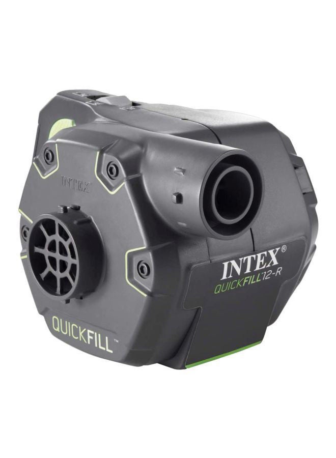 INTEX Quick Fill Rechargeable Electric Pump ( 220 - 240 V ) Grey 5.75x4.5x4.2inch  - Image 2