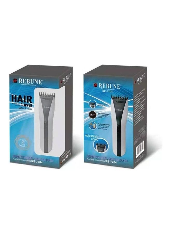 ريبون آلة قص شعر قابلة لإعادة الشحن أبيض/ أسود - Image 2