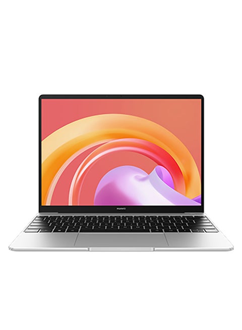 MateBook 13 2021 Laptop With 13-Inch Display, Core i5 1135G7 Processor/8GB RAM/512GB SSD/Intel UHD Graphics/Windows 10 Home English/Arabic Silver