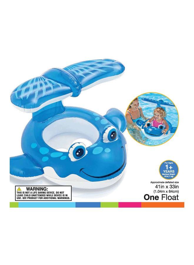 Bestway Inflatable Whale Swim Ring 36128 104x84cm  - Image 3