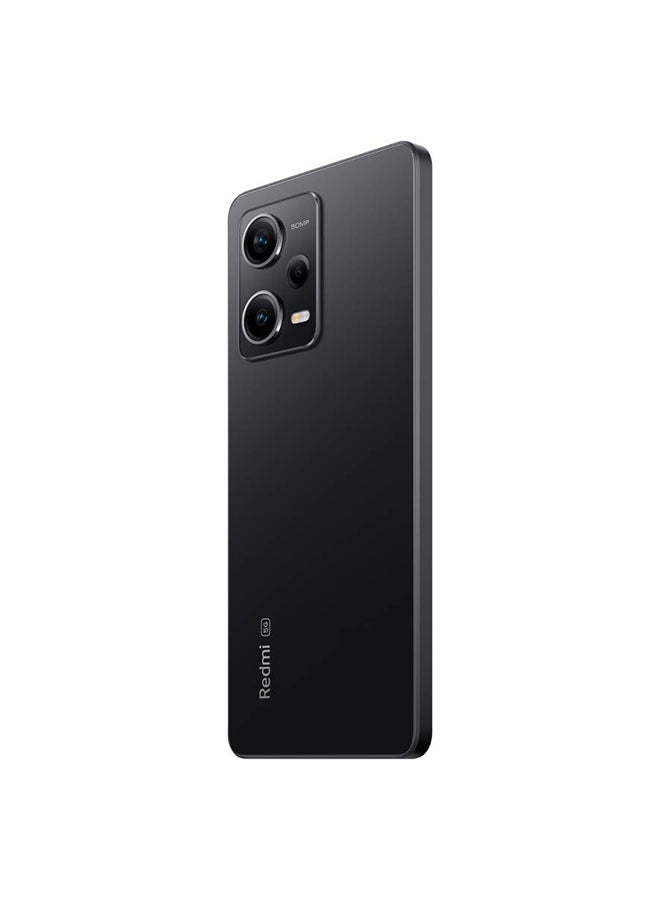 شاومي - Redmi Note 12 Pro 5G ثنائي الشريحة باللون الأسود وذاكرة الوصول العشوائي (RAM) سعة 8 جيجابايت وسعة 256 جيجابايت - النسخة الهندية - Image 1
