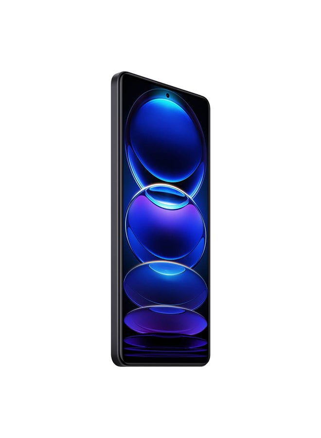 شاومي - Redmi Note 12 Pro 5G ثنائي الشريحة باللون الأسود وذاكرة الوصول العشوائي (RAM) سعة 8 جيجابايت وسعة 256 جيجابايت - النسخة الهندية - Image 1