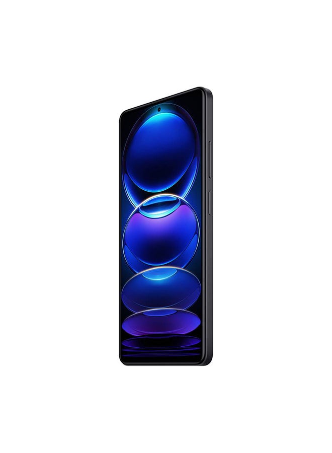 شاومي - Redmi Note 12 Pro 5G ثنائي الشريحة باللون الأسود وذاكرة الوصول العشوائي (RAM) سعة 8 جيجابايت وسعة 256 جيجابايت - النسخة الهندية - Image 1