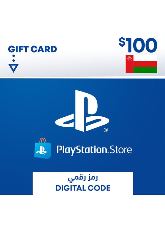 Sony PSN OMAN 100$ Gift Card (Delivery via SMS/WhatsApp) 