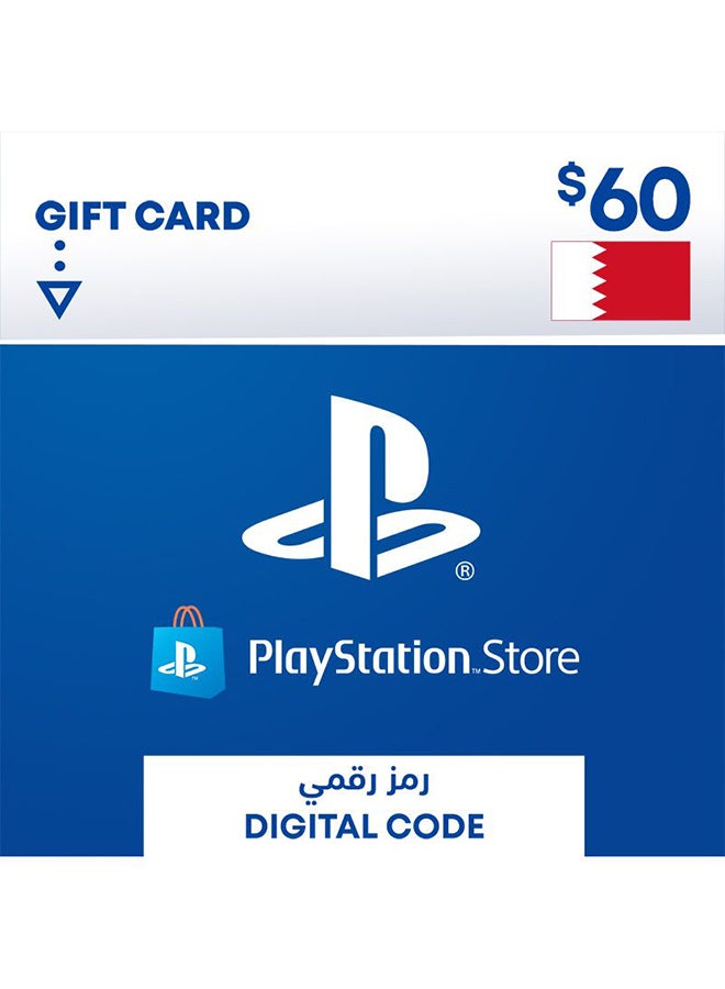 Sony - PSN BH Store 60$ Gift Card (Delivery via SMS/WhatsApp) - Image 1