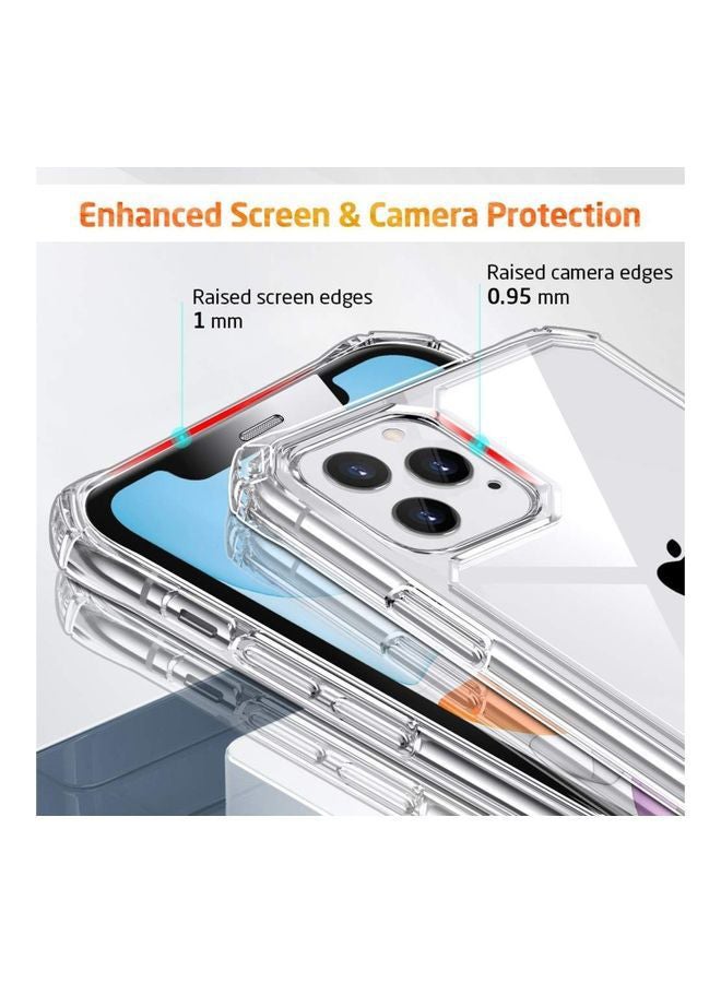 تيك 21 - جراب هاتف مقاوم للخدش من سلسلة الحماية الممتازة Evoclear لهاتف Apple iPhone 11 Pro Max شفاف شفاف - Image 1