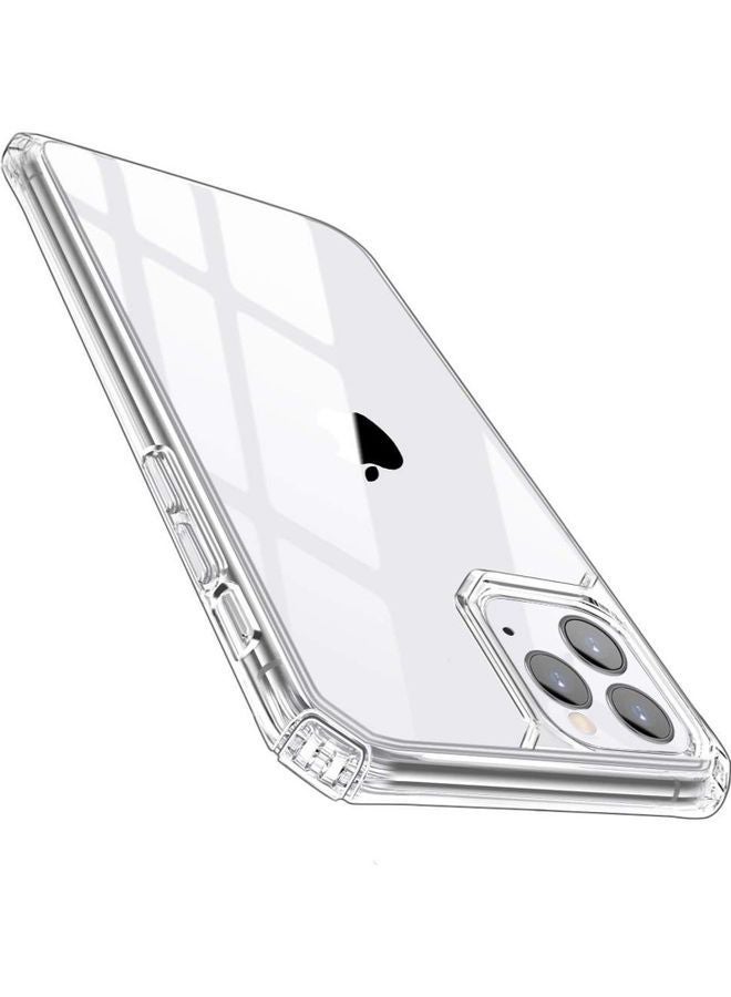 تيك 21 - جراب هاتف مقاوم للخدش من سلسلة الحماية الممتازة Evoclear لهاتف Apple iPhone 11 Pro Max شفاف شفاف - Image 1